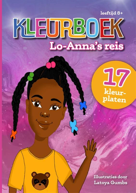 Kleurboek Lo-Anna s reis – Latoya Gumbs – boek cover